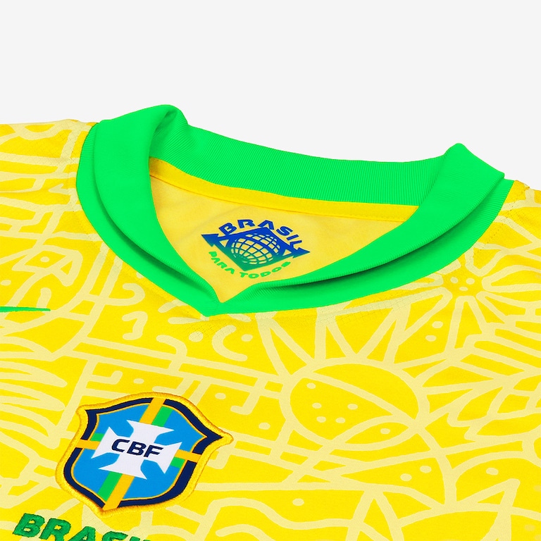 Camisa Nike Seleção Brasileira Feminina I 2024/25 Torcedora Pro Feminina - Foto 5