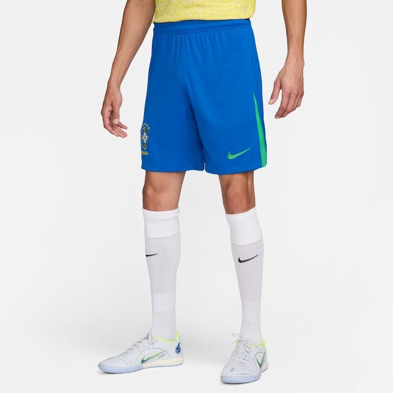 Shorts Nike Brasil I 2024/25 Torcedor Pro Masculino - Foto 1