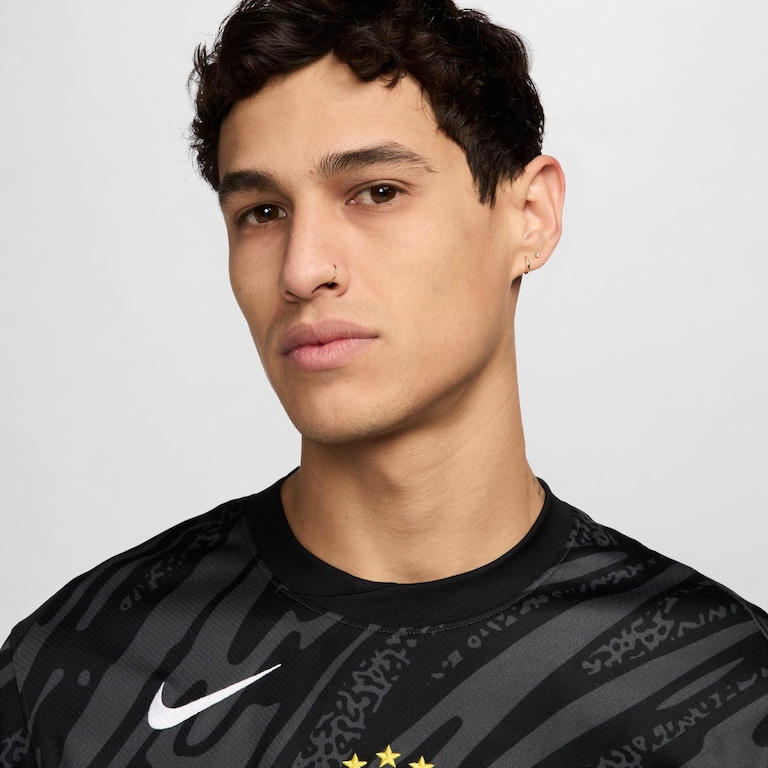 Camisa de Goleiro Nike Brasil 2024/25 Masculina - Foto 3