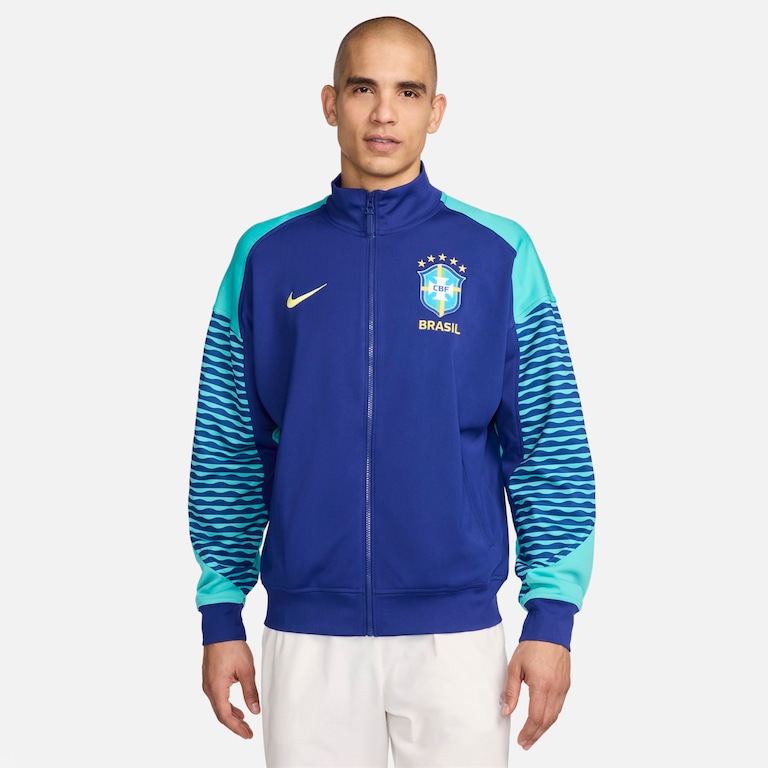 Jaqueta Nike Brasil Hino Dri-FIT Academy Pro Masculina - Foto 1