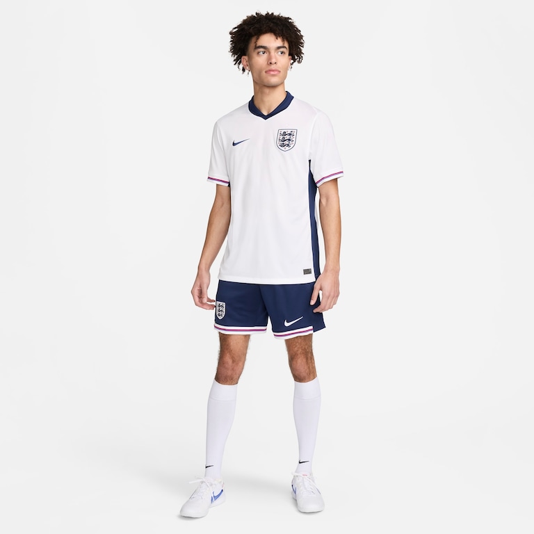 Camisa Nike Inglaterra I 2024/25 Torcedor Pro Masculina - Foto 8