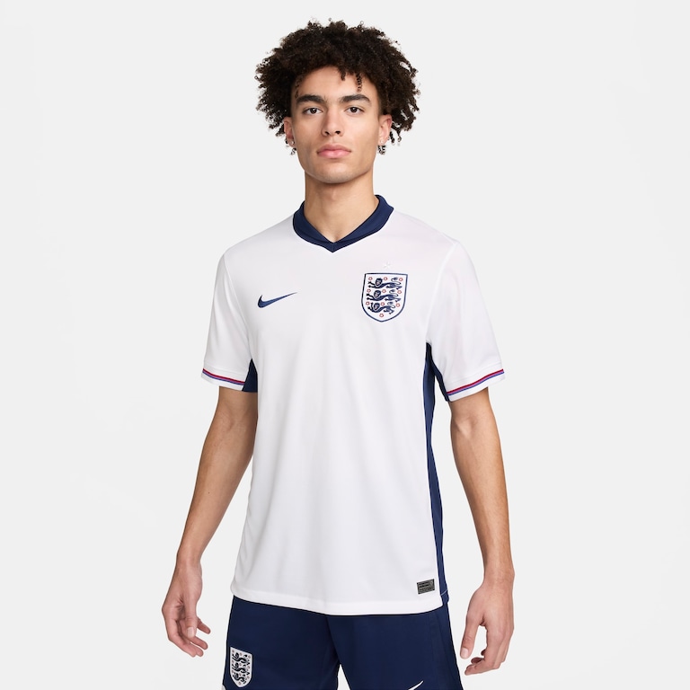 Camisa Nike Inglaterra I 2024/25 Torcedor Pro Masculina - Foto 1