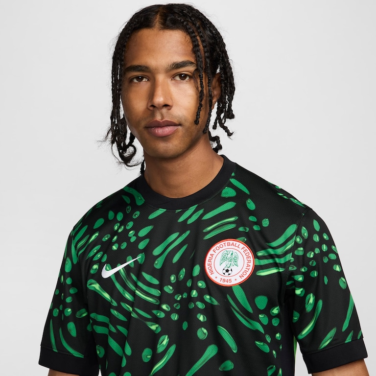 Camisa Nike Nigéria II 2024/25 Torcedor Pro Masculina - Foto 4