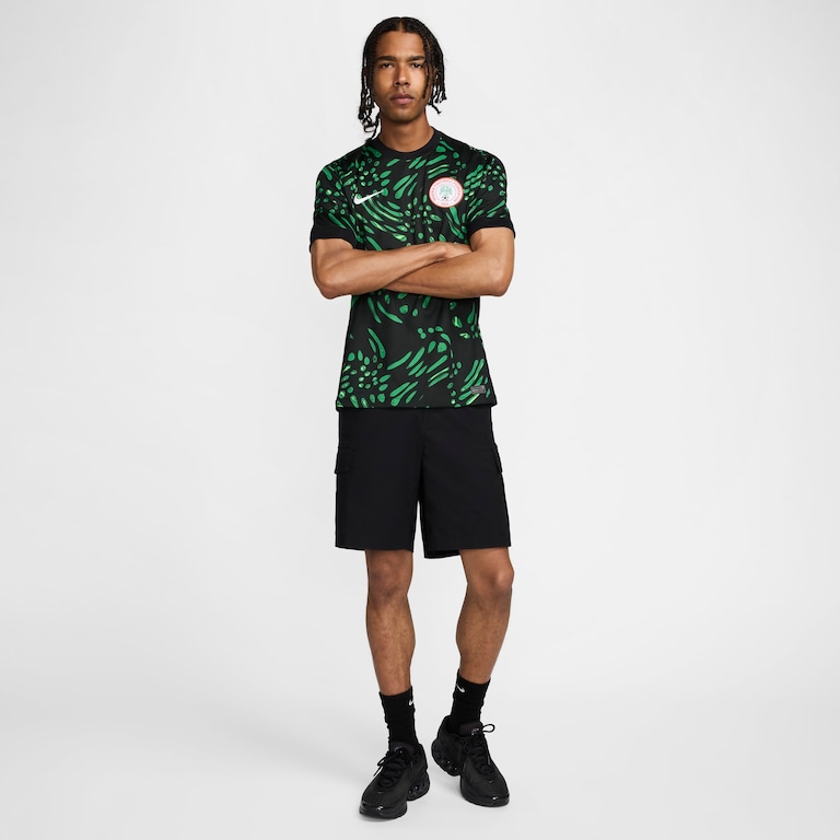 Camisa Nike Nigéria II 2024/25 Torcedor Pro Masculina - Foto 7