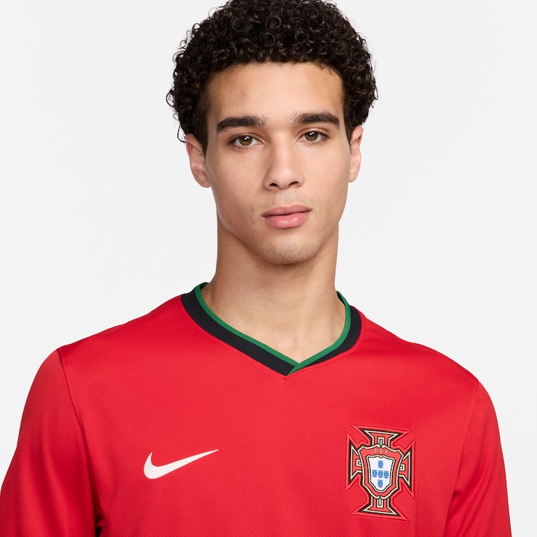 Camisa Nike Portugal I 2024/25 Torcedor Pro Masculina - Foto 3