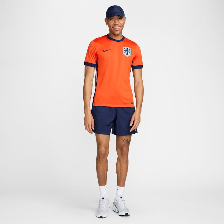 Camisa Nike Holanda I 2024/25 Torcedor Pro Masculina - Foto 8