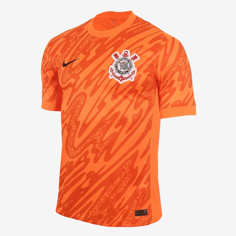 Camisa de Goleiro Nike Corinthians 2024/25 Torcedor Pro Masculina - Foto 1