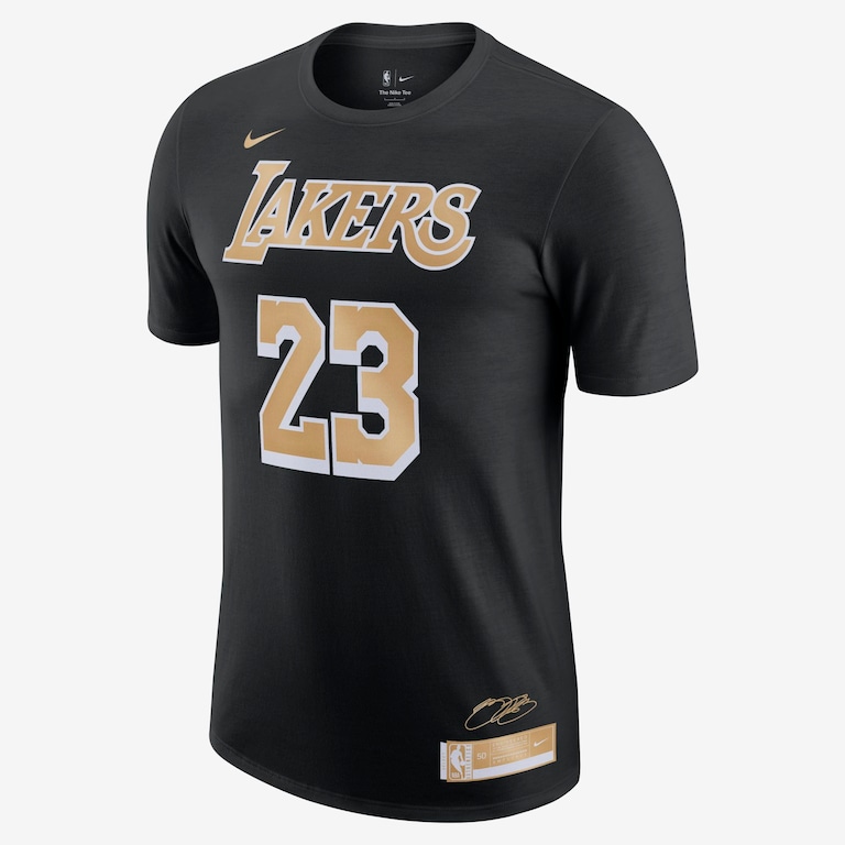 Camiseta Nike NBA LeBron James Select Series Masculina - Foto 1