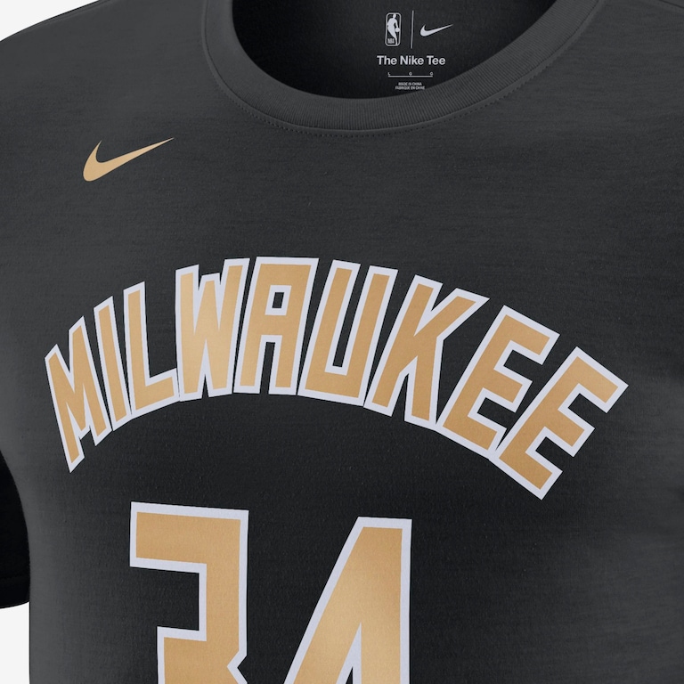 Camiseta Nike NBA Giannis Antetokounmpo Select Series Masculina - Foto 3