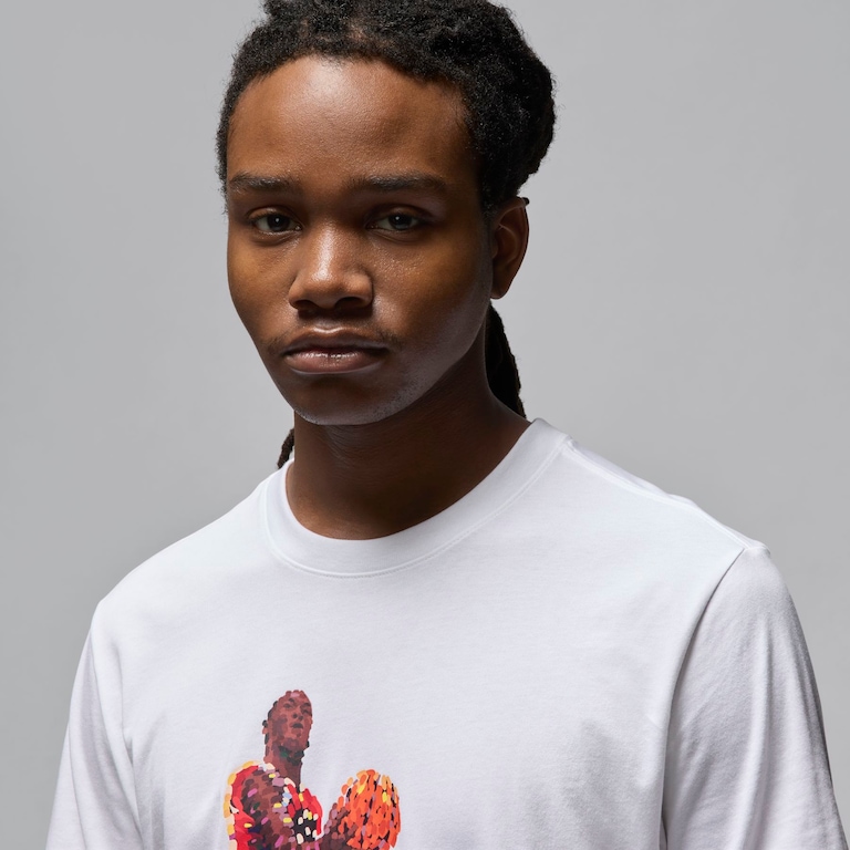 Camiseta Jordan Flight Essential Masculina - Foto 3