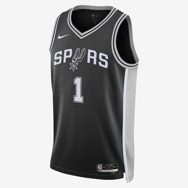 Regata Nike San Antonio Spurs Icon Edition Masculina - Foto 1