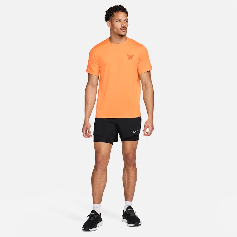 Camiseta Nike Dri-FIT Rise 365 Masculina - Foto 8