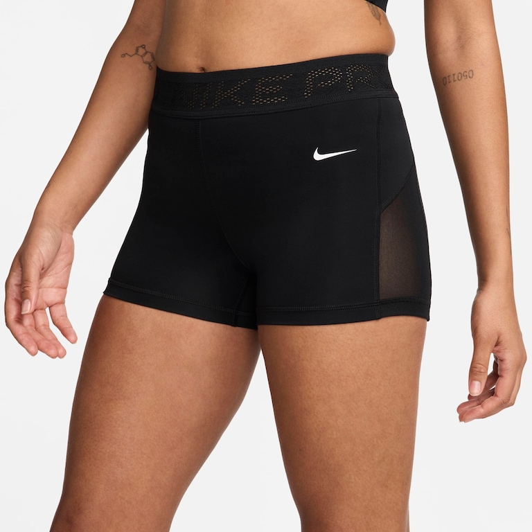 Shorts Nike Dri-FIT 3IN Mesh Feminino - Foto 2