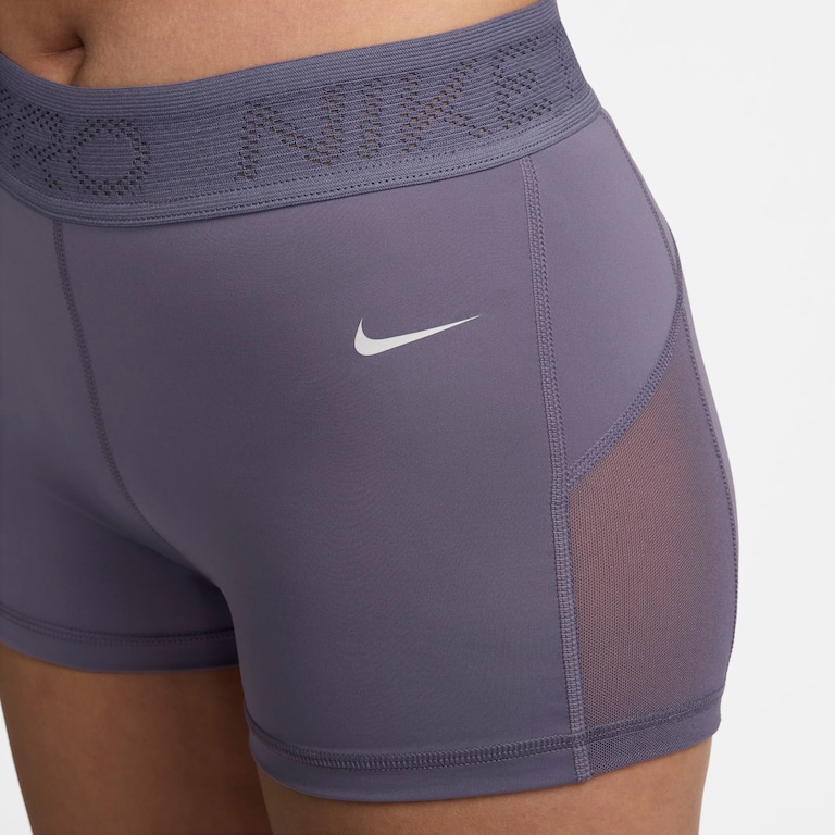 Shorts Nike Dri-FIT 3IN Mesh Feminino - Foto 4