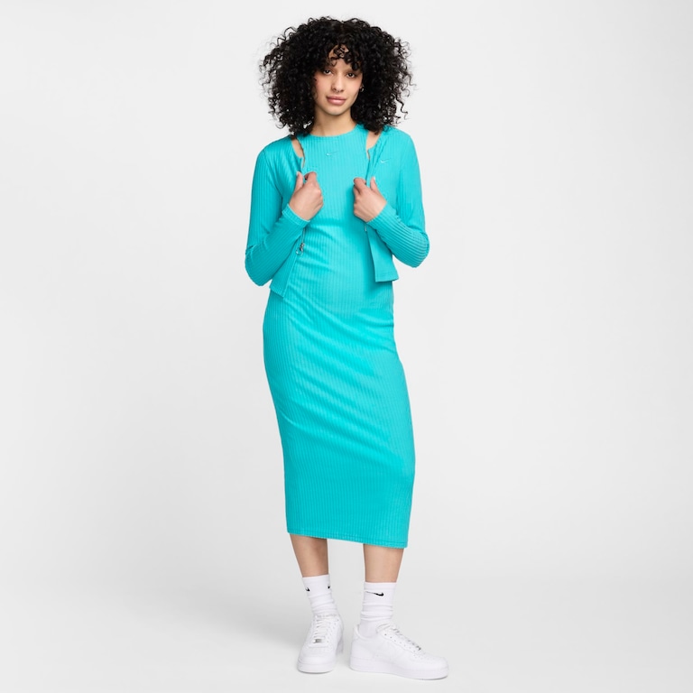 Vestido Nike Sportswear Knit Feminino - Foto 6