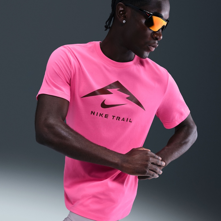 Camiseta Nike Dri-FIT Trail Masculina - Foto 2
