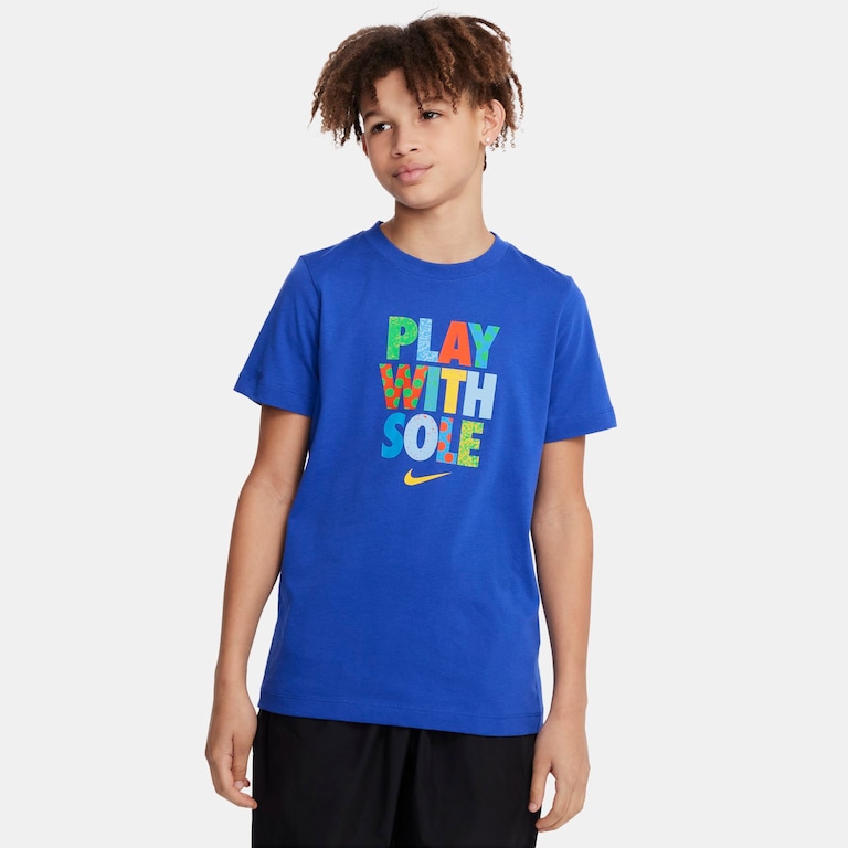 Camiseta Nike Sportswear Attitude Infantil - Foto 1