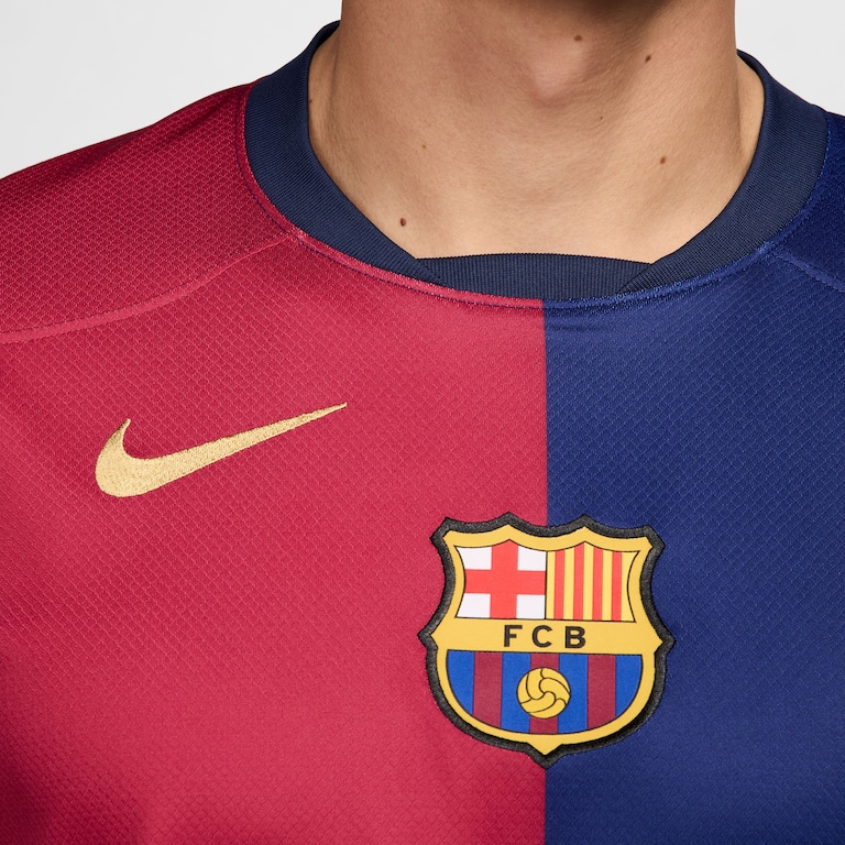 Camisa Nike Barcelona I 2024/25 Torcedor Pro Masculino - Foto 7