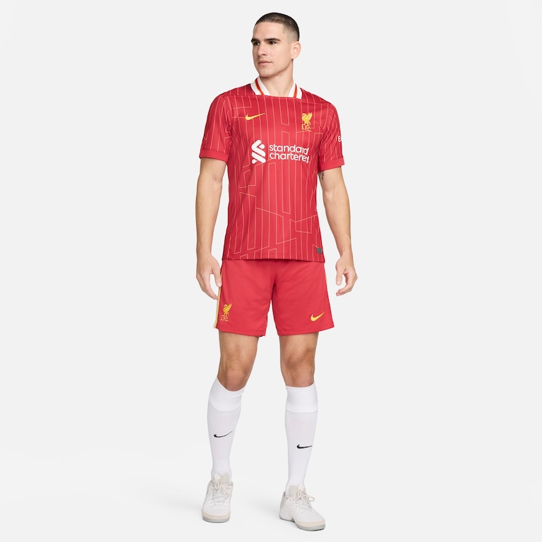 Camisa Nike Liverpool I 2024/25 Torcedor Pro Masculina - Foto 9