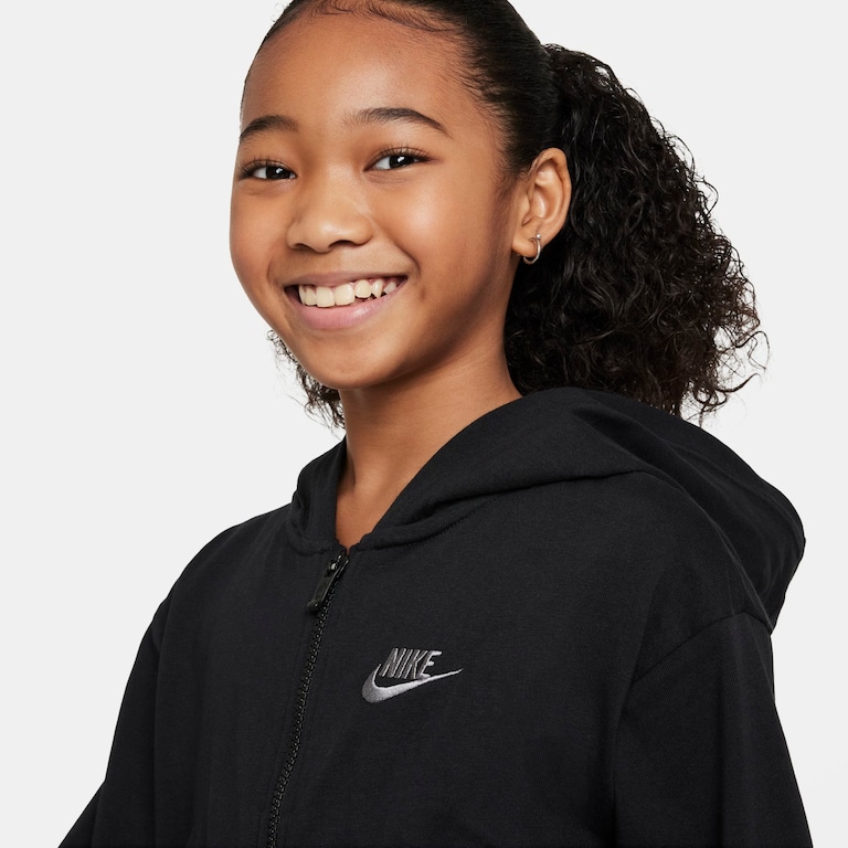 Jaqueta Nike Sportswear Hoodie Infantil - Foto 3