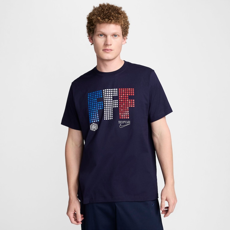 Camiseta Nike França Lights Masculina - Foto 1