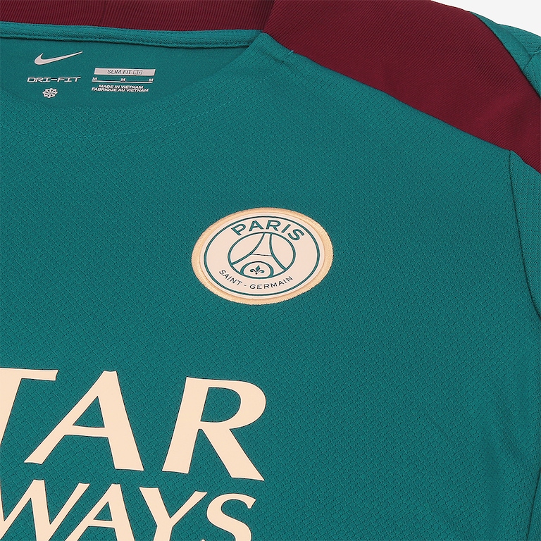Camiseta Nike Paris Saint-Germain Strike Masculina - Foto 4