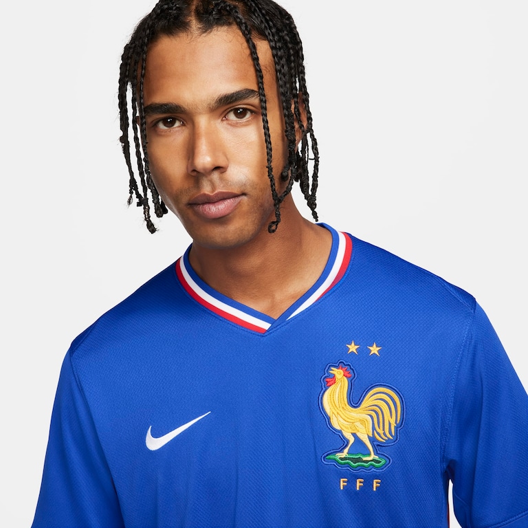 Camisa Nike França I 2024/25 Torcedor Pro Masculina - Foto 2