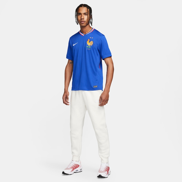 Camisa Nike França I 2024/25 Torcedor Pro Masculina - Foto 6