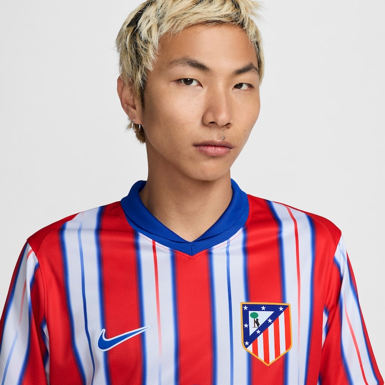 Camisa Nike Atlético de Madrid I 2024/25 Torcedor Pro Masculina - Foto 3