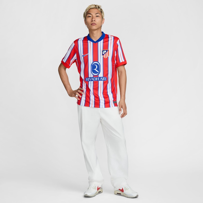 Camisa Nike Atlético de Madrid I 2024/25 Torcedor Pro Masculina - Foto 8