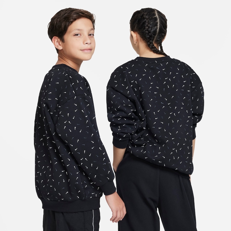Blusão Nike Sportswear Icon Fleece Infantil - Foto 5