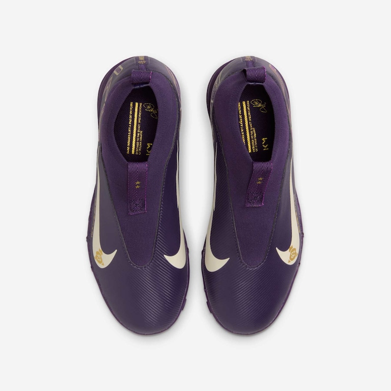 Chuteira Nike Mercurial Superfly 10 Academy KM Infantil Society - Foto 4