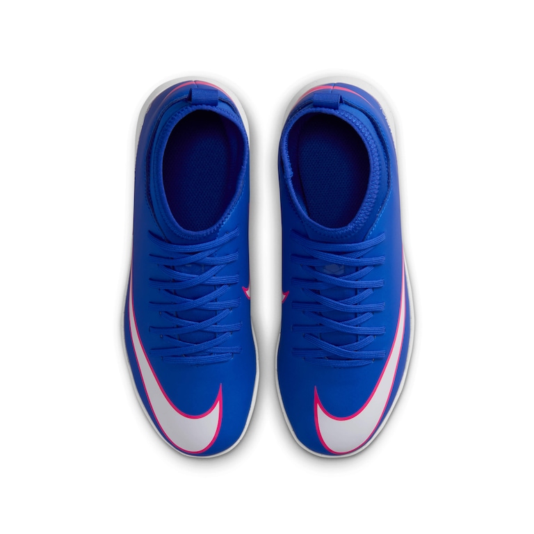 Chuteira Nike Jr Mercurial Superfly 10 Club Infantil Society - Foto 4