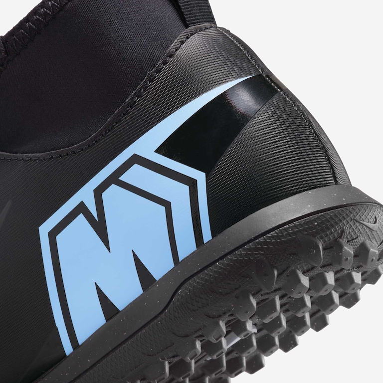 Chuteira Nike Jr Mercurial Superfly 10 Club Infantil Society - Foto 8