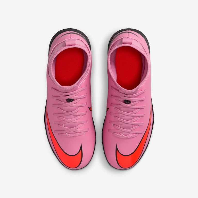 Chuteira Nike Jr Mercurial Superfly 10 Club Infantil Society - Foto 4