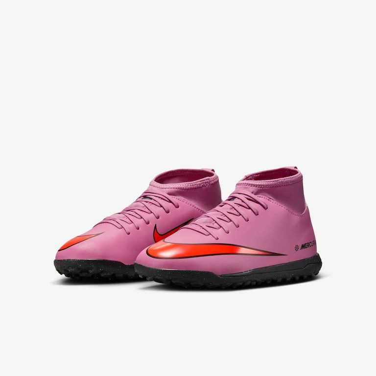 Chuteira Nike Jr Mercurial Superfly 10 Club Infantil Society - Foto 5