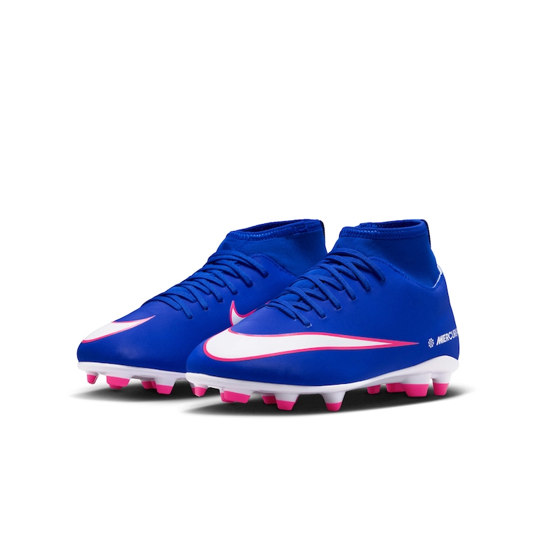 Chuteira Nike Mercurial Superfly 10 Club Infantil Campo - Foto 5