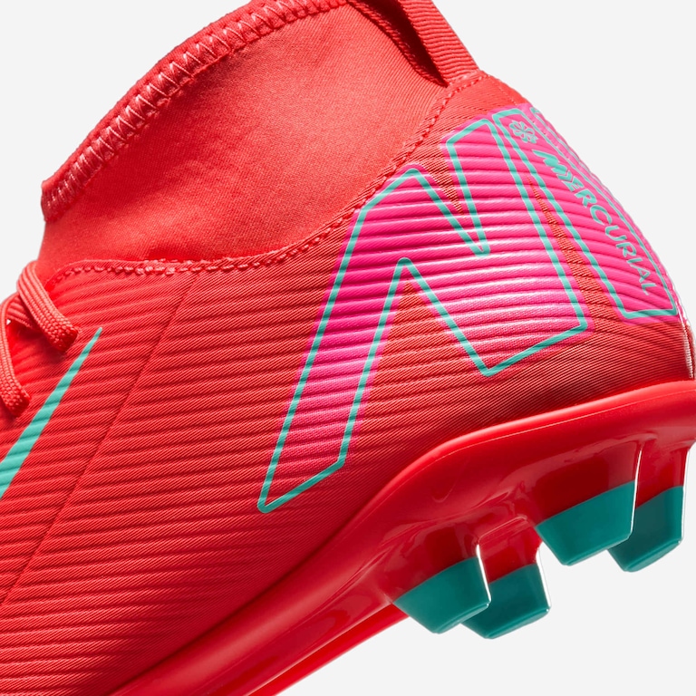 Chuteira Nike Mercurial Superfly 10 Club Infantil Campo - Foto 9