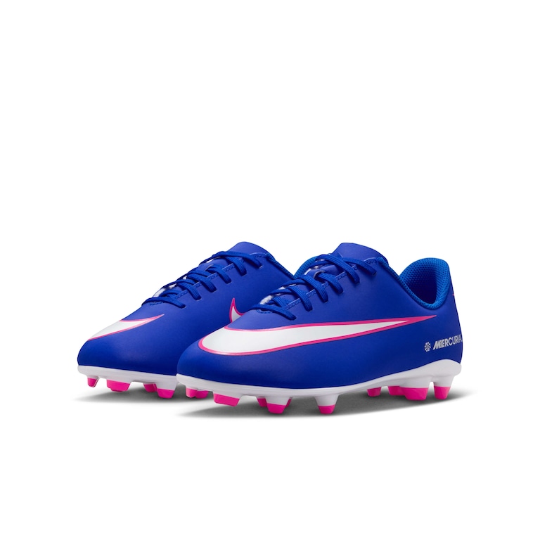 Chuteira Campo Nike Mercurial Vapor 16 Club Low Infantil  - Foto 5