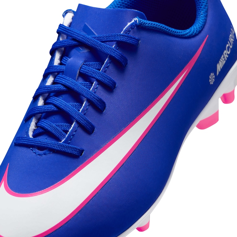 Chuteira Campo Nike Mercurial Vapor 16 Club Low Infantil  - Foto 8