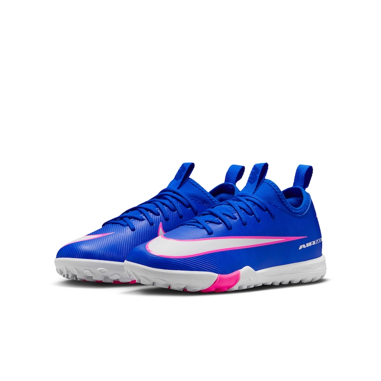 Chuteira Society Nike Mercurial Vapor 16 Academy Low Infantil - Foto 5