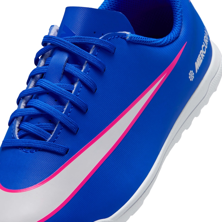 Chuteira Nike Mercurial Vapor 16 Club Infantil Society - Foto 7