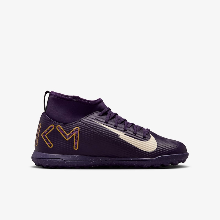 Chuteira Nike Mercurial Superfly 10 Club KM Infantil Society - Foto 3