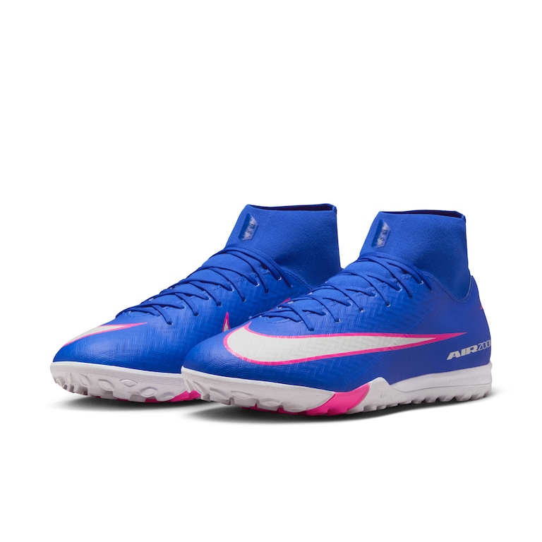 Chuteira Society Nike Zoom Mercurial Superfly 10 Academy High - Foto 5