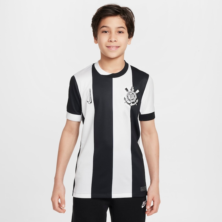 Camisa Nike Corinthians III 2024/25 Torcedor Pro Infantil - Foto 1