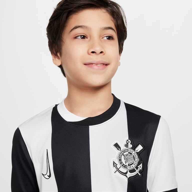 Camisa Nike Corinthians III 2024/25 Torcedor Pro Infantil - Foto 3