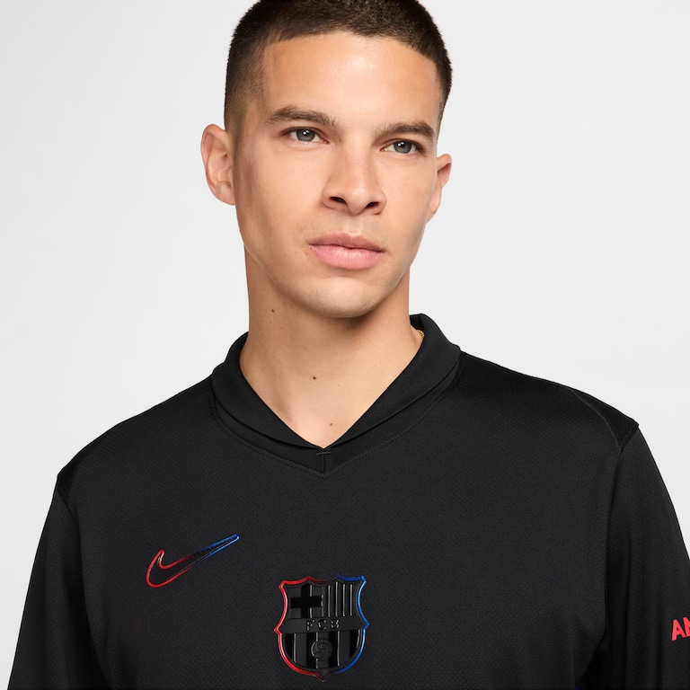 Camisa Nike Barcelona II 2024/25 Torcedor Pro Masculina - Foto 4