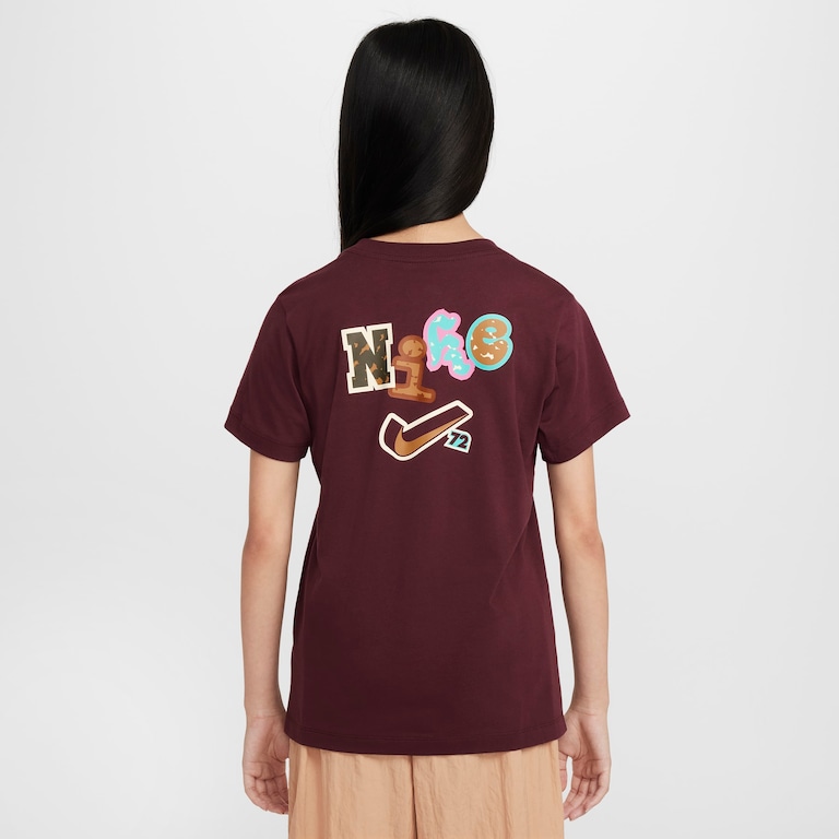 Camiseta Nike Sportswear Create Infantil - Foto 3