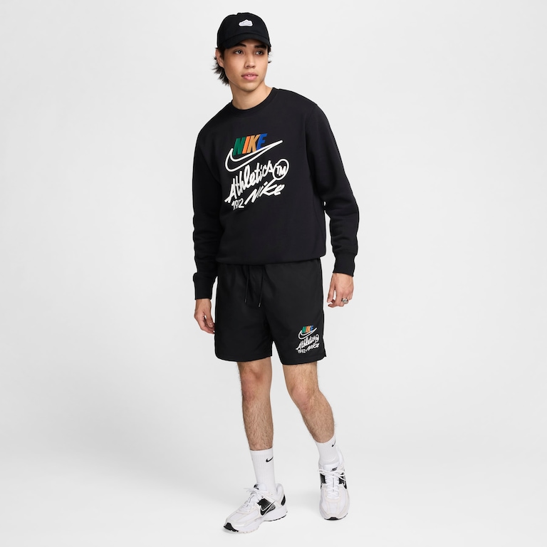 Shorts Nike Club Woven Flow Masculino - Foto 7