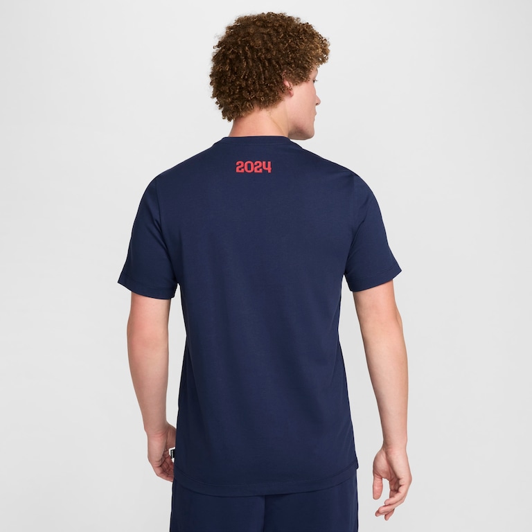 Camiseta Nike Paris Saint-Germain Masculina - Foto 2